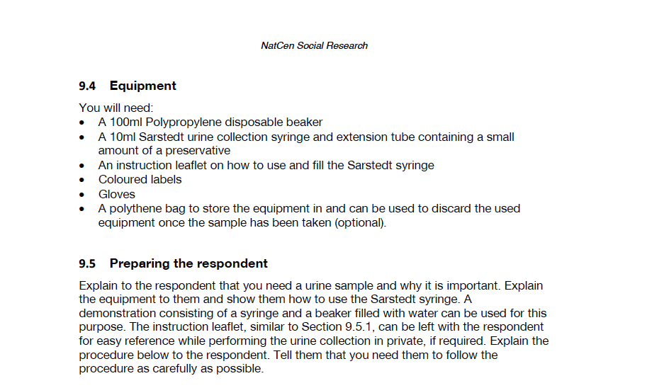 Manual of Protocols