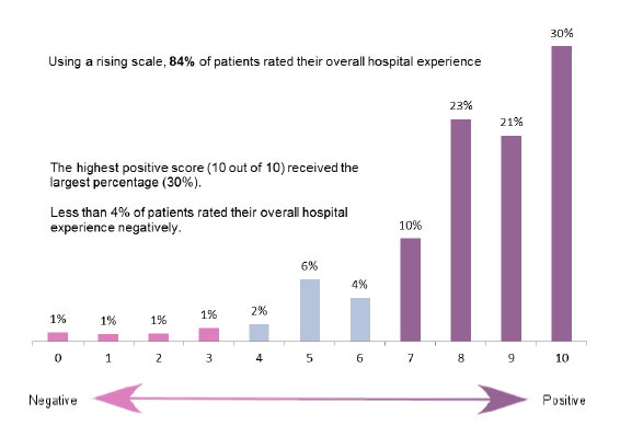Figure 38 Summary of overall hospital experience Figure 38 Summary of overall hospital experience