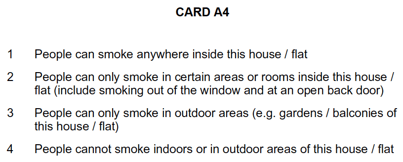 Card A4