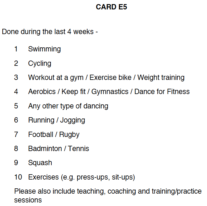 Card E5