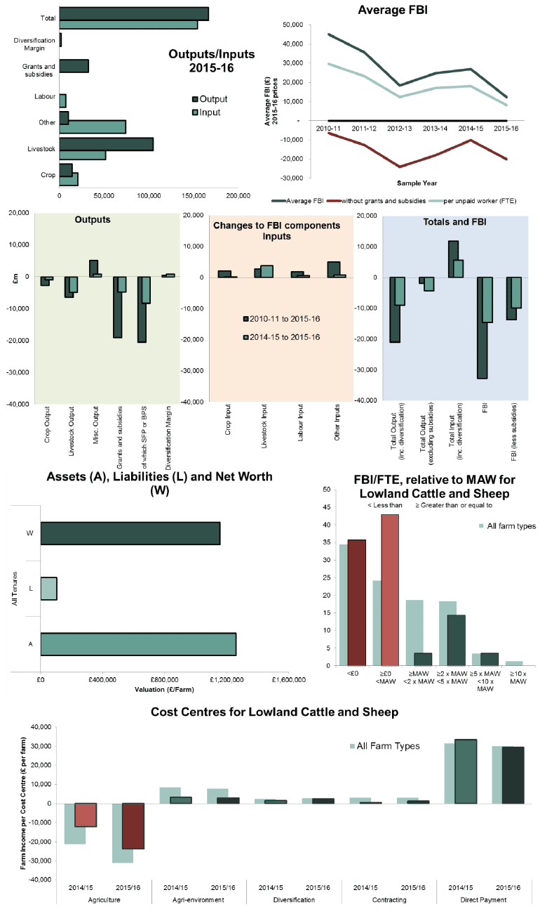 Lowland Cattle and Sheep Farms - FBI (2015-16): £12,300 Lowland Cattle and Sheep Farms - FBI (2015-16): £12,300