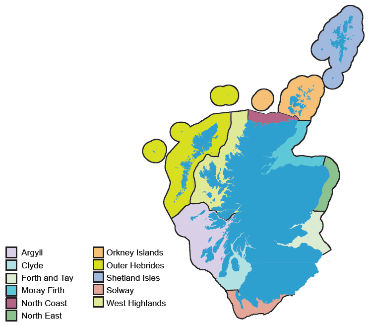 Scottish Marine Regions