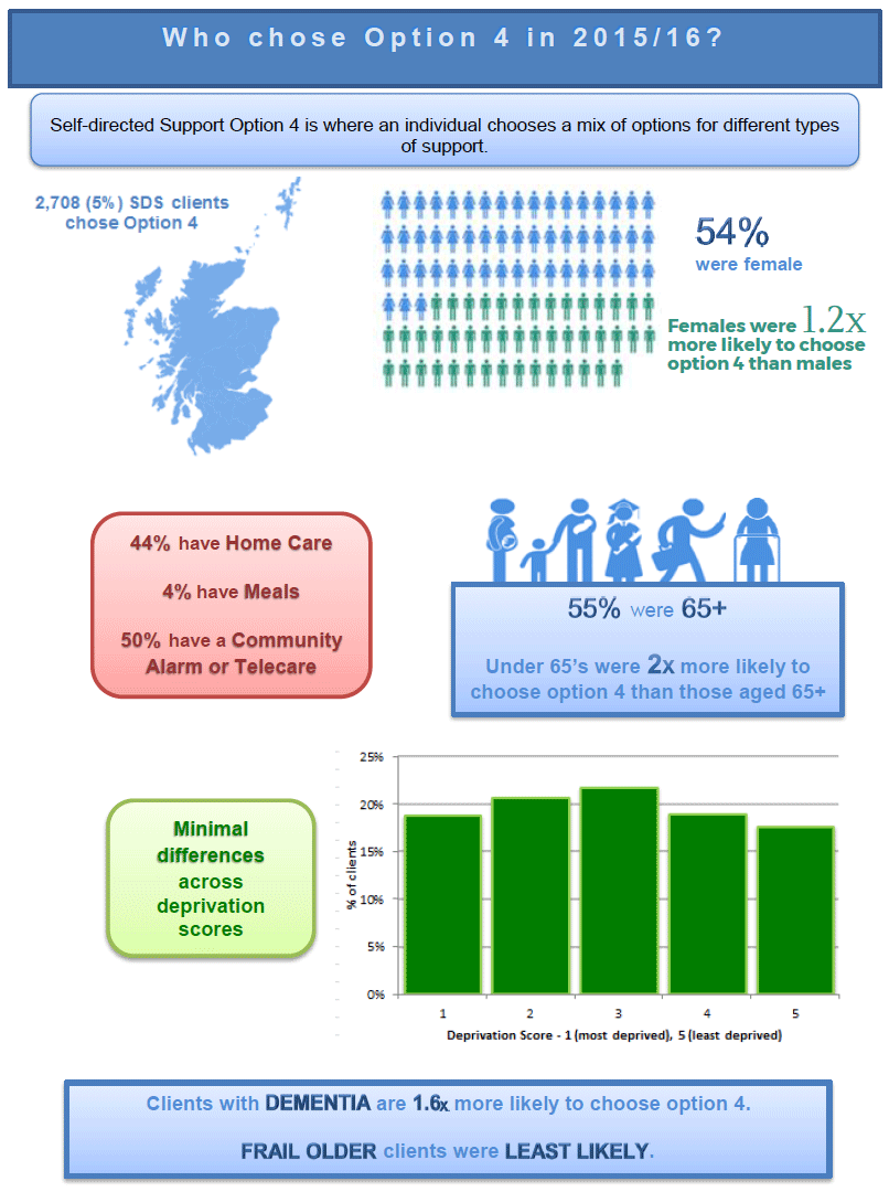 Self-directed Support Option 4 - Client Infographic Self-directed Support Option 4 - Client Infographic