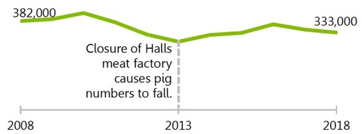 Pig numbers. Pig numbers.