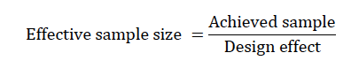A mathematical equation