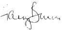 Harry Burns signature
