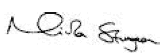 Nicola Sturgeon signature