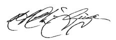 Harry McGuigan signature