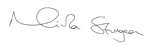 Nicola Sturgeon signauture