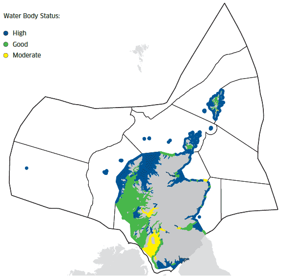 Water Body Status for Benthic Invertebrates, 2008
