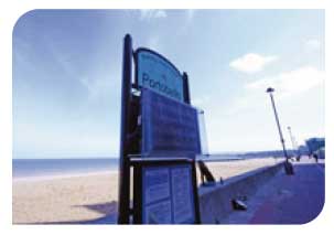 Bathing water sign