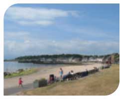 Millport bathing beach
