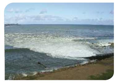 Cooling water discharge at Peterhead