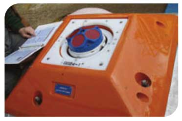 ADCP in seabed frame