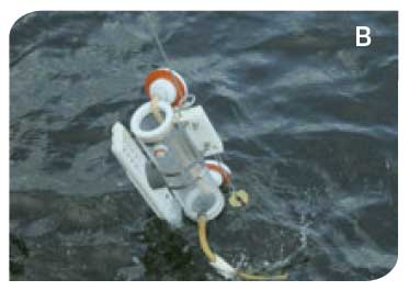 Sampling of water off Stonehaven