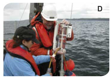 Sampling of water off Stonehaven