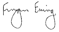 Signature of Fergus Ewing Minister for Energy, Enterprise and Tourism