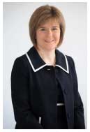 Nicola Sturgeon Deputy First Minister and Cabinet Secretary for Infrastructure, Investment and Cities