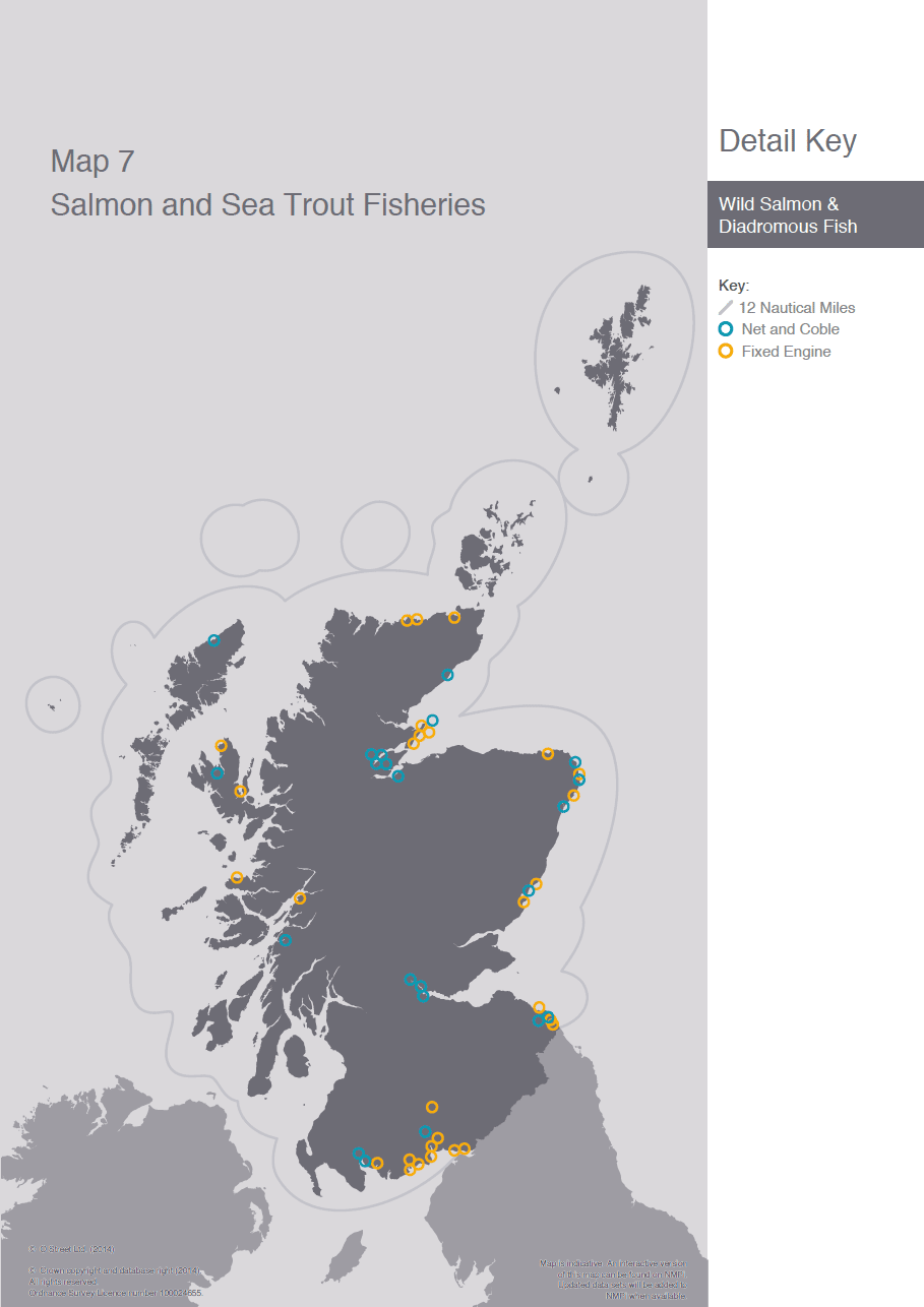 Map 7 Salmon and Sea Trout Fisheries