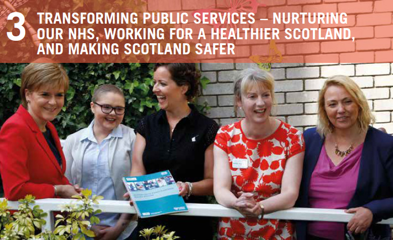 Shona Robison MSP, Cabinet Secretary for Health and Sport Shona Robison MSP, Cabinet Secretary for Health and Sport