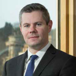 Derek Mackay MSP, Cabinet Secretary for Finance and the Constitution