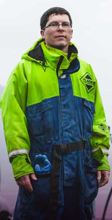 Photo of Rolands, Fish Farmer, Pictured in Fort William, Born in Latvia