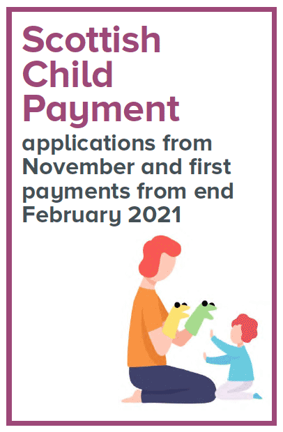 Scottish Child Payment applications from November and first payments from end February 2021