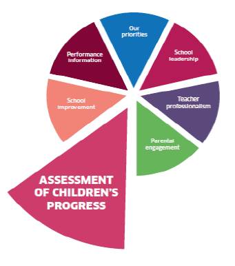 Graphic highlighting Assessment of Children’s Progress priority