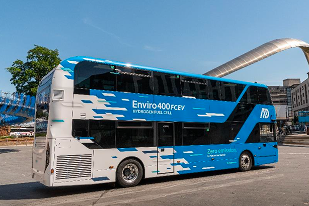 Electric powered double decker bus - Enviro 400 FCEV