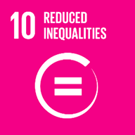 Graphic of United Nations Sustainable Development Goal Number 10: Reduced Inequalities